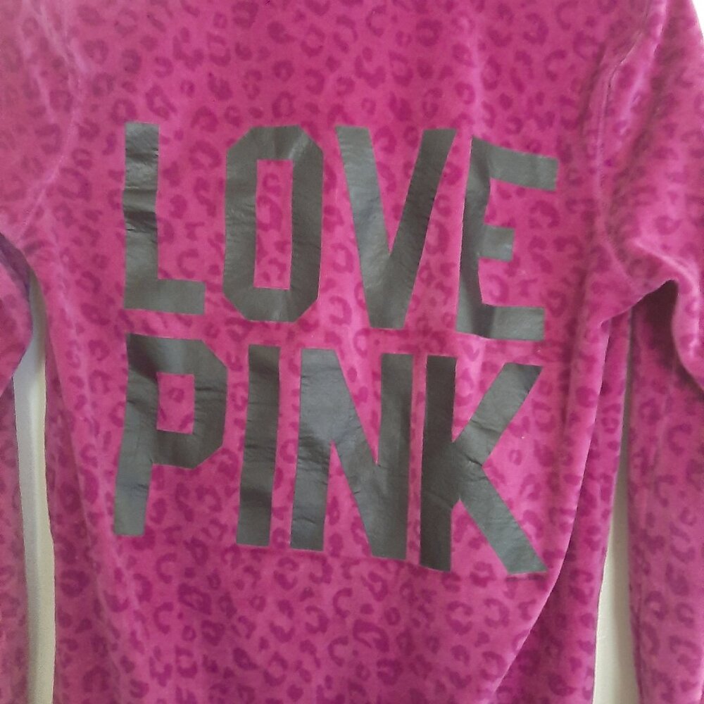 Victoria's Secret Pink leopard print hoodie